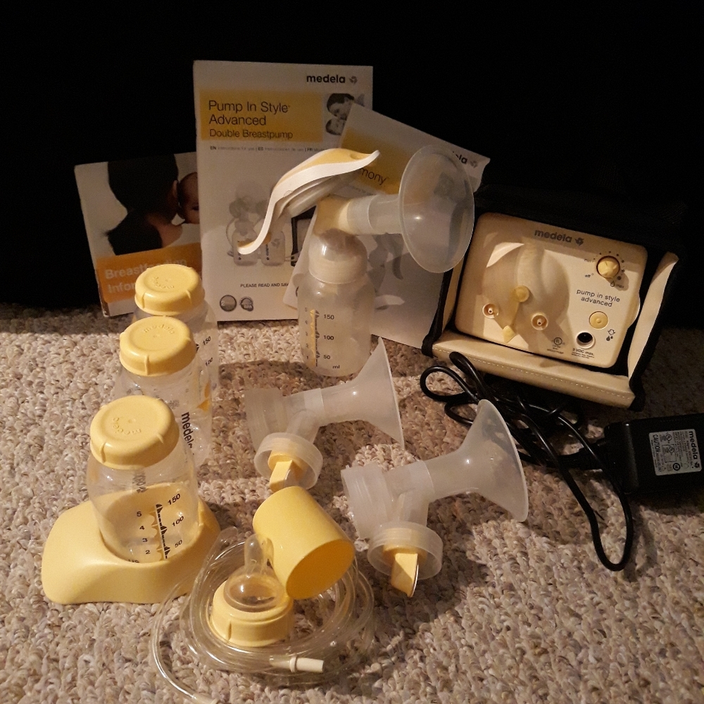 Medela electric and hand pump